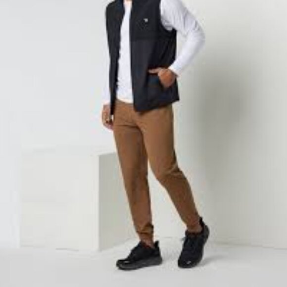 Vuori Men's Kore Joggers in pecan with short liner size S - Picture 1 of 9